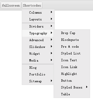 Shortcode Button