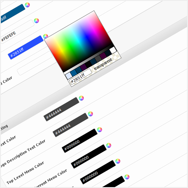 Style Switching With Color Picker
